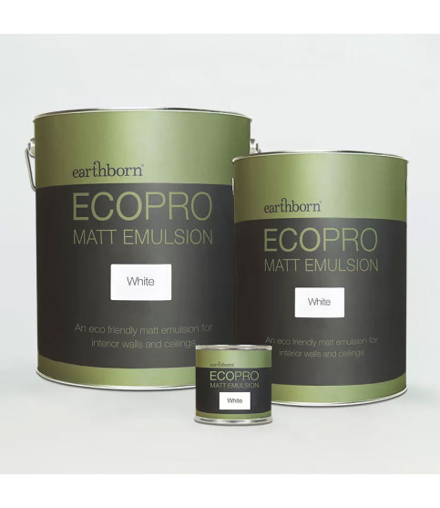 Earthborn ECOPRO Matt Emulsion White 100ml