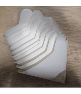 Paint Strainers 280 Micron (for spraying Milk Paint). Pack of 10.