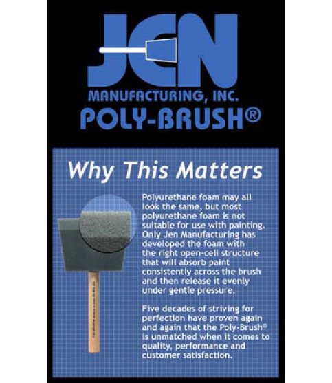 JEN Poly Brush 104mm (4")