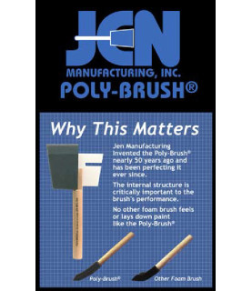 JEN Poly Brush 26mm (1”)