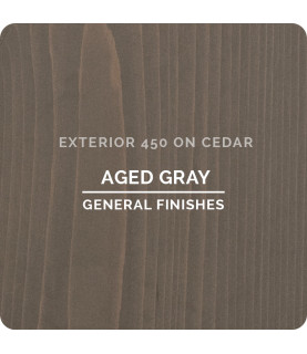 Exterior 450 Wood Stain Aged Gray - 946ml
