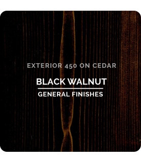 Exterior 450 Wood Stain Black Walnut - 946ml