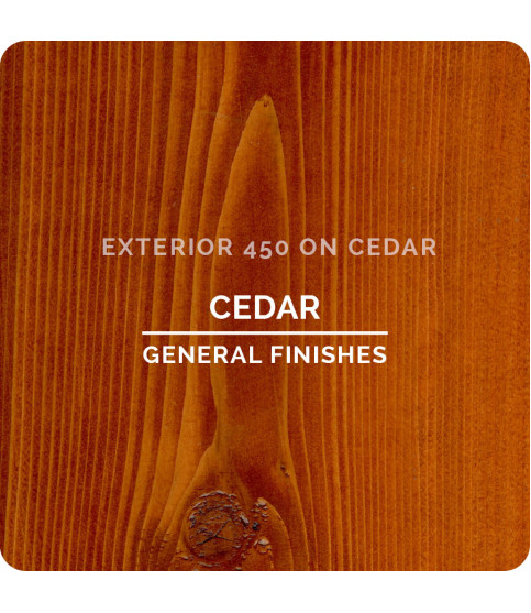 Exterior 450 Wood Stain Cedar - 946ml Exterior 450 Wood Stain Cedar - 946ml