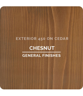 Exterior 450 Wood Stain Chestnut - 946ml