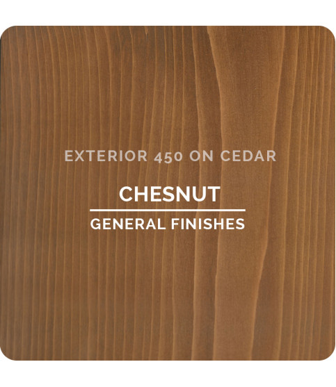 Exterior 450 Wood Stain Chestnut - 946ml Exterior 450 Wood Stain Chestnut - 946ml