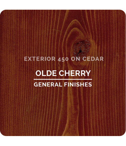 Exterior 450 Wood Stain Olde Cherry - 946ml Exterior 450 Wood Stain Olde Cherry - 946ml