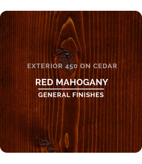 Exterior 450 Wood Stain Red Mahogany - 946ml