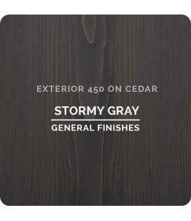 Exterior 450 Wood Stain Stormy Gray - 946ml