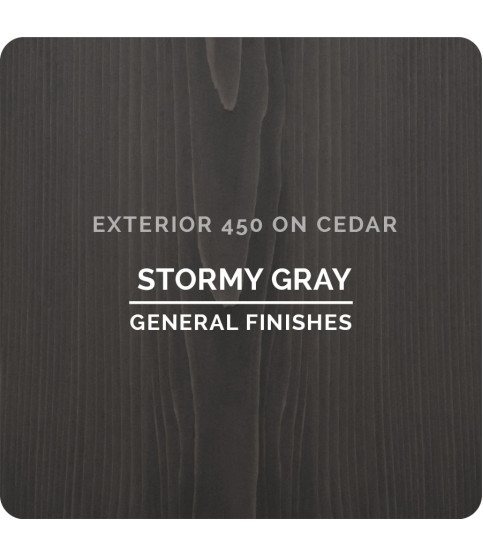 Exterior 450 Wood Stain Stormy Gray - 946ml Exterior 450 Wood Stain Stormy Gray - 946ml