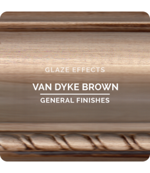 Glaze Effects - Water Based Van Dyke Brown - 473ml
