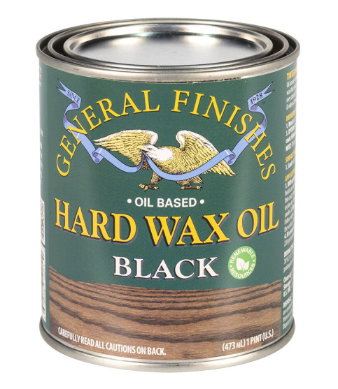 Hard Wax Oil Black 473ml