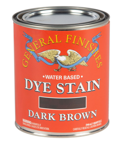 Dye Stain Dark Brown - 473ml