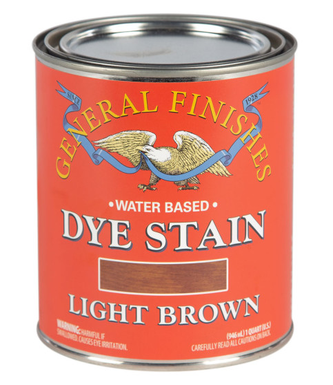 Dye Stain Light Brown - 473ml