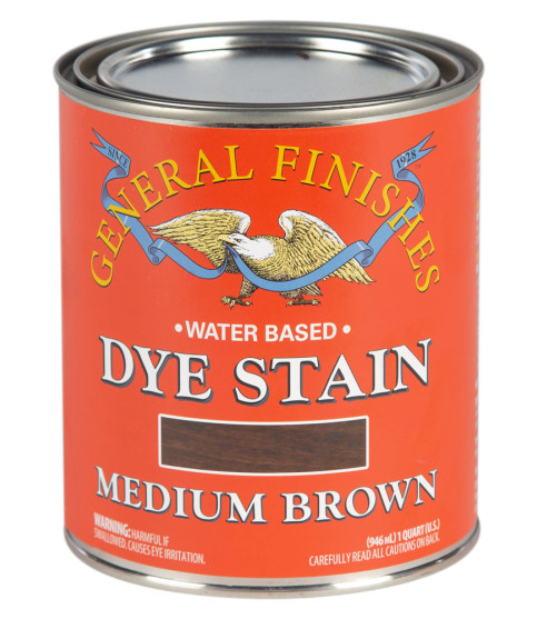 Dye Stain Medium Brown - 946ml Dye Stain Medium Brown - 946ml