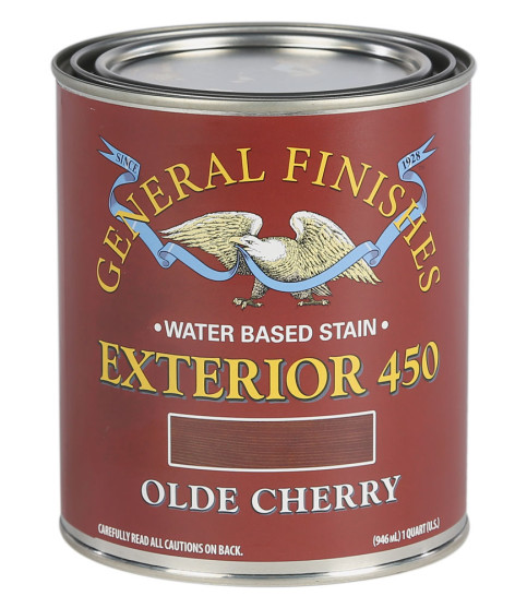 Exterior 450 Wood Stain Olde Cherry - 946ml Exterior 450 Wood Stain Olde Cherry - 946ml