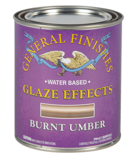 Glaze Effects - Water Based Burnt Umber - 473ml