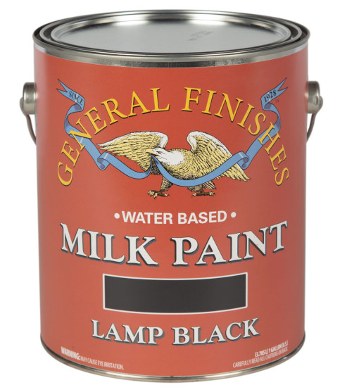 Milk Paint Lamp Black - 3.785 litre