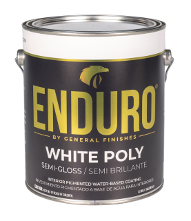 White Pigmented Poly Semi-Gloss - 3.785 litre