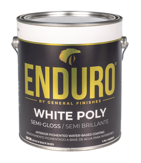 White Pigmented Poly Semi-Gloss - 3.785 litre
