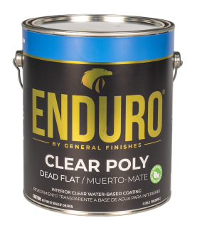 Enduro Clear Poly Dead Flat - 3.785 litre