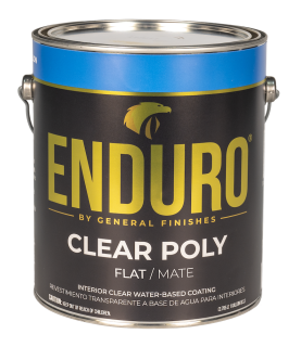 Enduro Clear Poly Flat - 3.785 litre