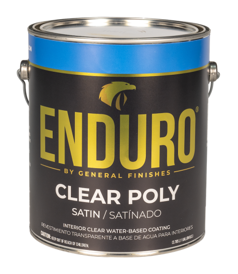 Enduro Clear Poly Satin - 3.785 litre
