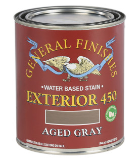 Exterior 450 Wood Stain Aged Gray - 946ml