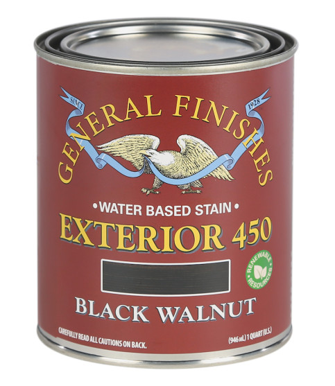Exterior 450 Wood Stain Black Walnut - 3.785 litre